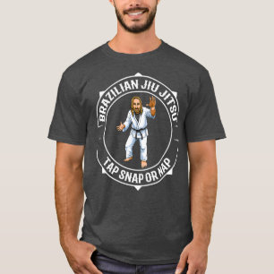 Jiu Jitsu and Jesus BJJ and Grappling 1 T-Shirt