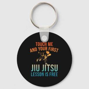 Jiu Jitsu Art For Men Women Brazilian Jujitsu Bjj Key Ring