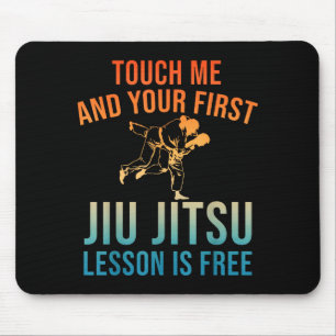 Jiu Jitsu Art For Men Women Brazilian Jujitsu Bjj  Mouse Pad