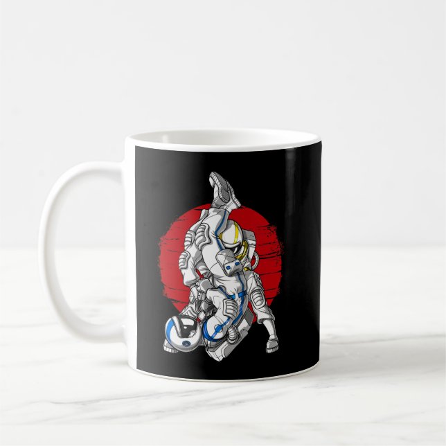 Jiu-Jitsu Astronauts Coffee Mug (Left)