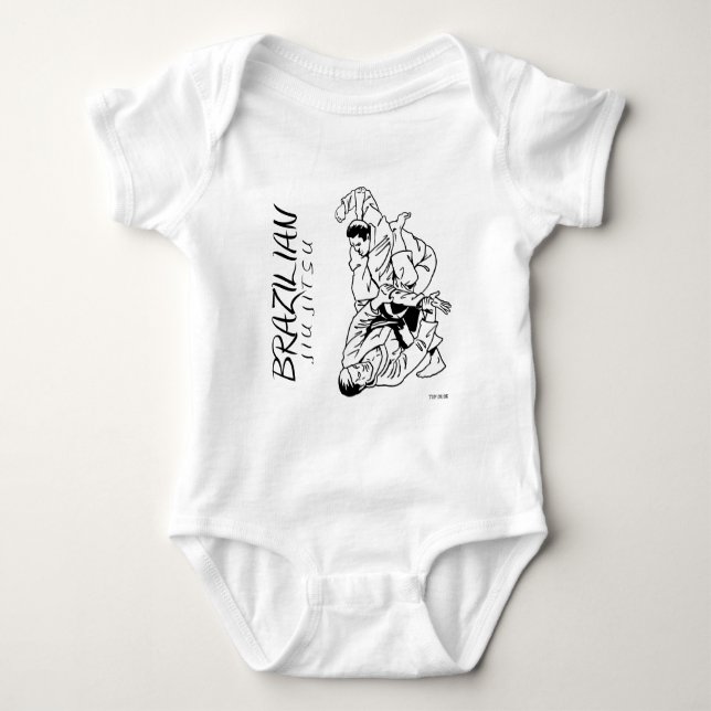 Jiu Jitsu Baby Bodysuit (Front)