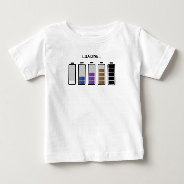 jiu jitsu battery pack baby T-Shirt (Front)
