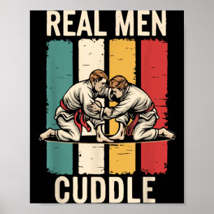 Jiu Jitsu BJJ Mixed Martial Arts MMA Combat Poster