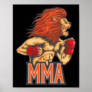 Jiu-jitsu, Boxing, Kickboxing, And Mma S Poster