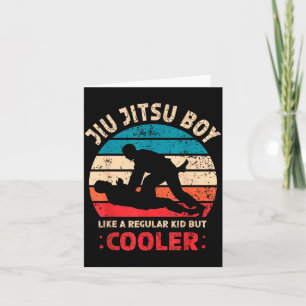 Jiu Jitsu Boy Martial Art BJJ Card
