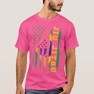 Jiu Jitsu 	 Brazilian Bjj Brazil United States Fla T-Shirt
