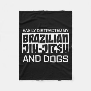 Jiu Jitsu Brazilian Jiu Jitsu Funny Jiu Jitsu Fleece Blanket