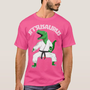 Jiu Jitsu Brazilian Martial Arts Fighter T Rex Din T-Shirt