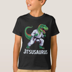 Jiu Jitsu Brazilian Martial Arts Fighter T Rex T-Shirt