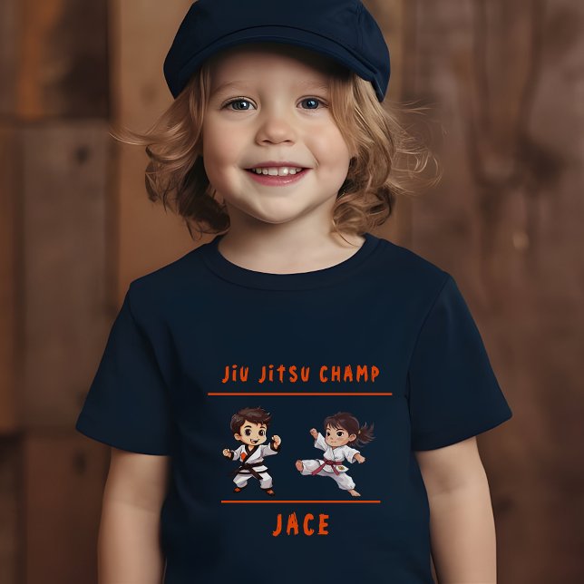 Jiu Jitsu Champ Birthday Party T-Shirt (Creator Uploaded)