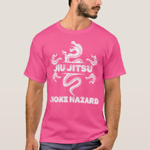 Jiu Jitsu Choke Hazard Karate Boxing Muay Thai Kic T-Shirt