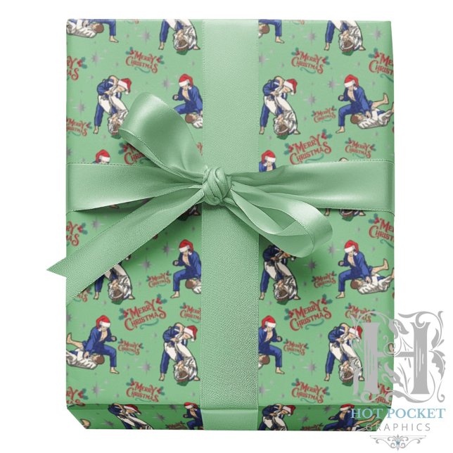 Jiu Jitsu Christmas Wrapping Paper (Creator Uploaded)
