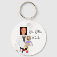 Jiu Jitsu Dad Custom Photos and Handwritten Text