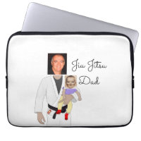 Jiu Jitsu Dad Custom Photos and Handwritten Text