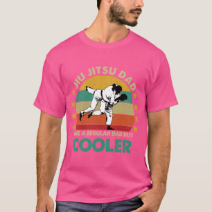 Jiu Jitsu Dad Murder Yoga Brazilian Fathers Day T-Shirt
