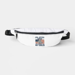 Jiu Jitsu Dad Vintage Flag Shirt Design_1 Bum Bags