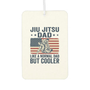 Jiu Jitsu Dad Vintage Flag Shirt Design_1 Car Air Freshener