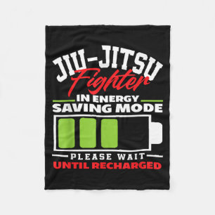 Jiu-Jitsu Definition Funny BJJ Brazilian Jiu Jitsu Fleece Blanket