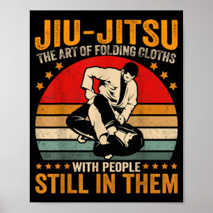 Jiu-Jitsu Definition Funny BJJ Brazilian Jiu Jitsu Poster