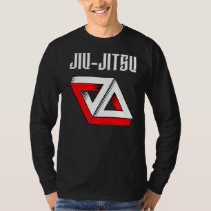 Jiu Jitsu Double Gracie Triangle  Bjj  Mma  Muay T T-Shirt