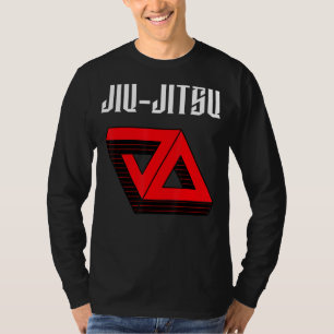 Jiu Jitsu Double Gracie Triangle  Mma  Bjj  Muay T T-Shirt