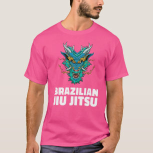 Jiu Jitsu Dragon Demon Brazilian Jiu Jitsu MMA Gra T-Shirt