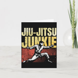 Jiu-Jitsu Fighter Jujutsu Ju-Jitsu BJJ Brazilian Card