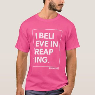 Jiu Jitsu Funny Shirt - I Believe In Reaping Bjj S