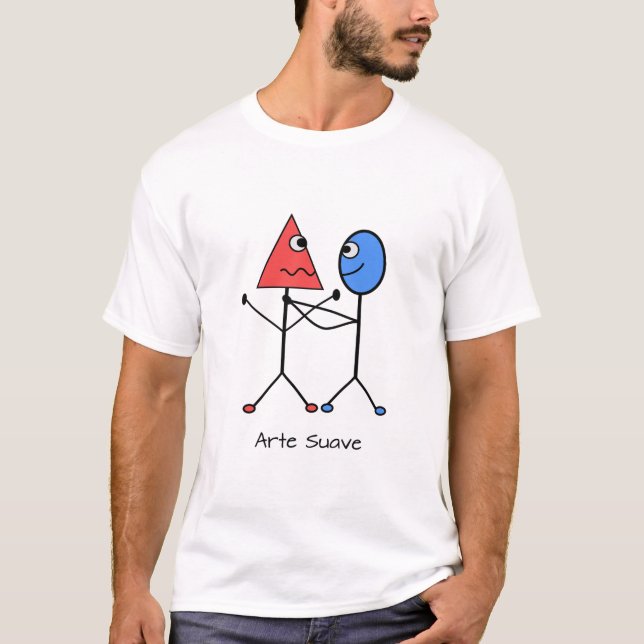 Jiu Jitsu Funny Triangle Choke T-Shirt (Front)