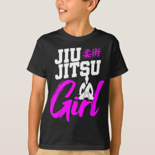 Jiu Jitsu Girl Brazilian Martial Arts Women Gift T-Shirt