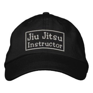 Jiu Jitsu Instructor Embroidered Hat