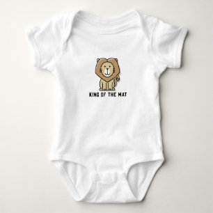 Jiu Jitsu King of the Mat Baby Bodysuit