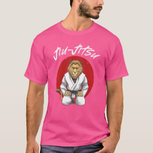 Jiu Jitsu Lion Brazilian Jiu Jitsu Mma Grappling T-Shirt
