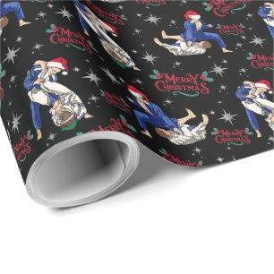 Jiu-Jitsu Merry Christmas Wrapping Paper