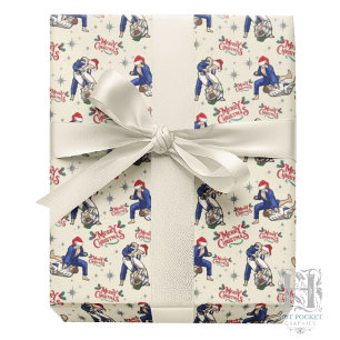 Jiu-Jitsu Merry Christmas Wrapping Paper