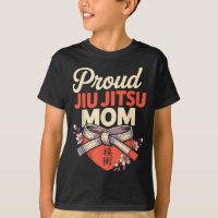 Jiu Jitsu Mom Mother Retro Design
