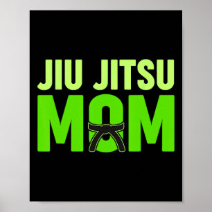 Jiu Jitsu Mum Mothers Day Poster