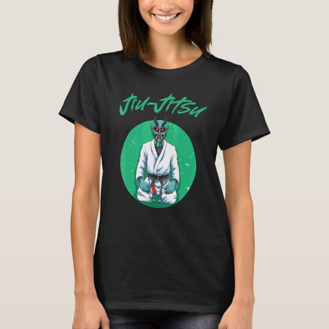 Jiu Jitsu Oni Demon T-Shirt (Front)