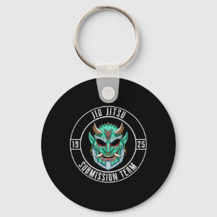 Jiu Jitsu Oni Demon Team - BJJ and Brazilian Jiu Key Ring