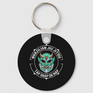 Jiu Jitsu Oni Demon Team - BJJ and Brazilian Jiu Key Ring