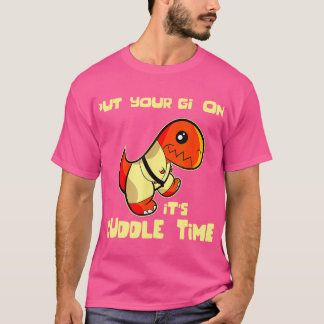Jiu Jitsu Retro Jitsusaurus Put Your Gi On It'S Cu T-Shirt