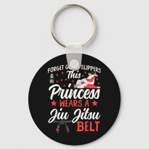 Jiu Jitsu Retro Vintage Forget Glass Slippers This Key Ring