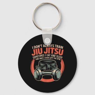 Jiu Jitsu Retro Vintage I DonT Train Jiu Jitsu Key Ring