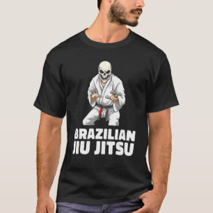 Jiu Jitsu Skeleton Brazilian Jiu Jitsu Mma Grappl T-Shirt