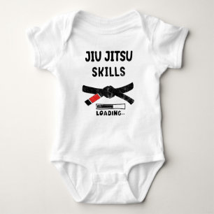Jiu-jitsu Skills Loading, Brazilian Jiu Jitsu Baby Bodysuit