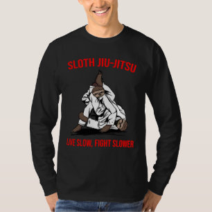 Jiu Jitsu Sloth Brazilian Bjj Armbar Mma Fighting T-Shirt