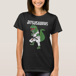 Jiu Jitsu T- Rex Black Belt Funny For Kid Men Wome T-Shirt