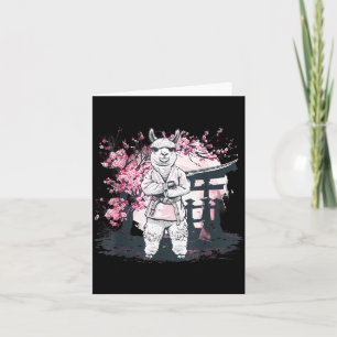 Jiu-Jitsu Taekwondo Kung Fu Alpaca Sakura Judo Card