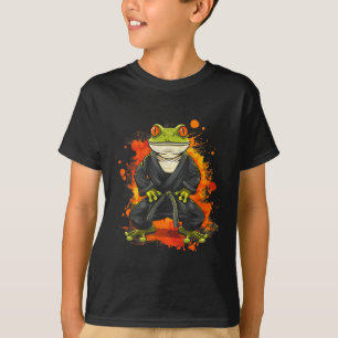 Jiu-Jitsu Toad Animal Art Taekwondo Kickboxing T-Shirt