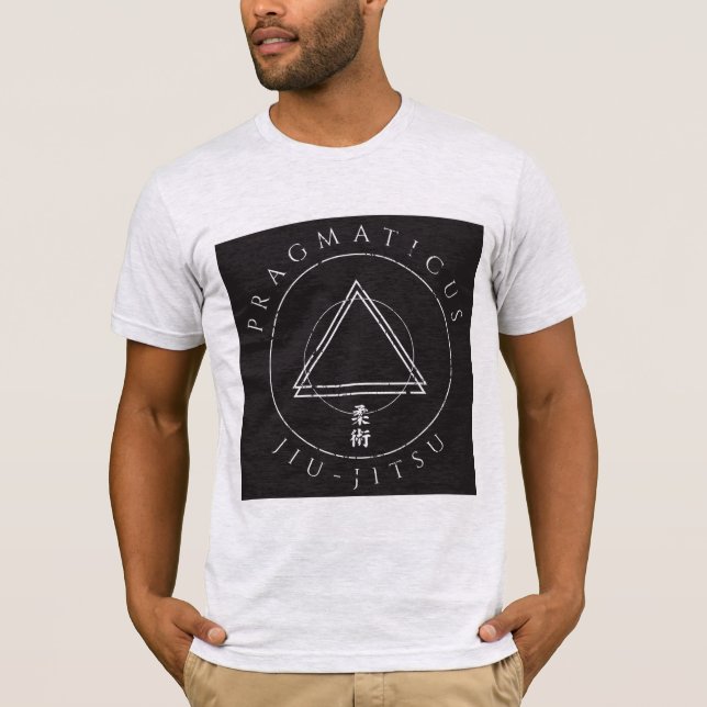 Jiu jitsu Triangle kanji Shirt (Front)